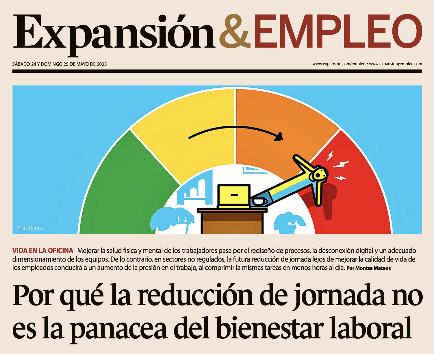 ¿Es la reducción de jornada la solución al estrés laboral? Depende.
