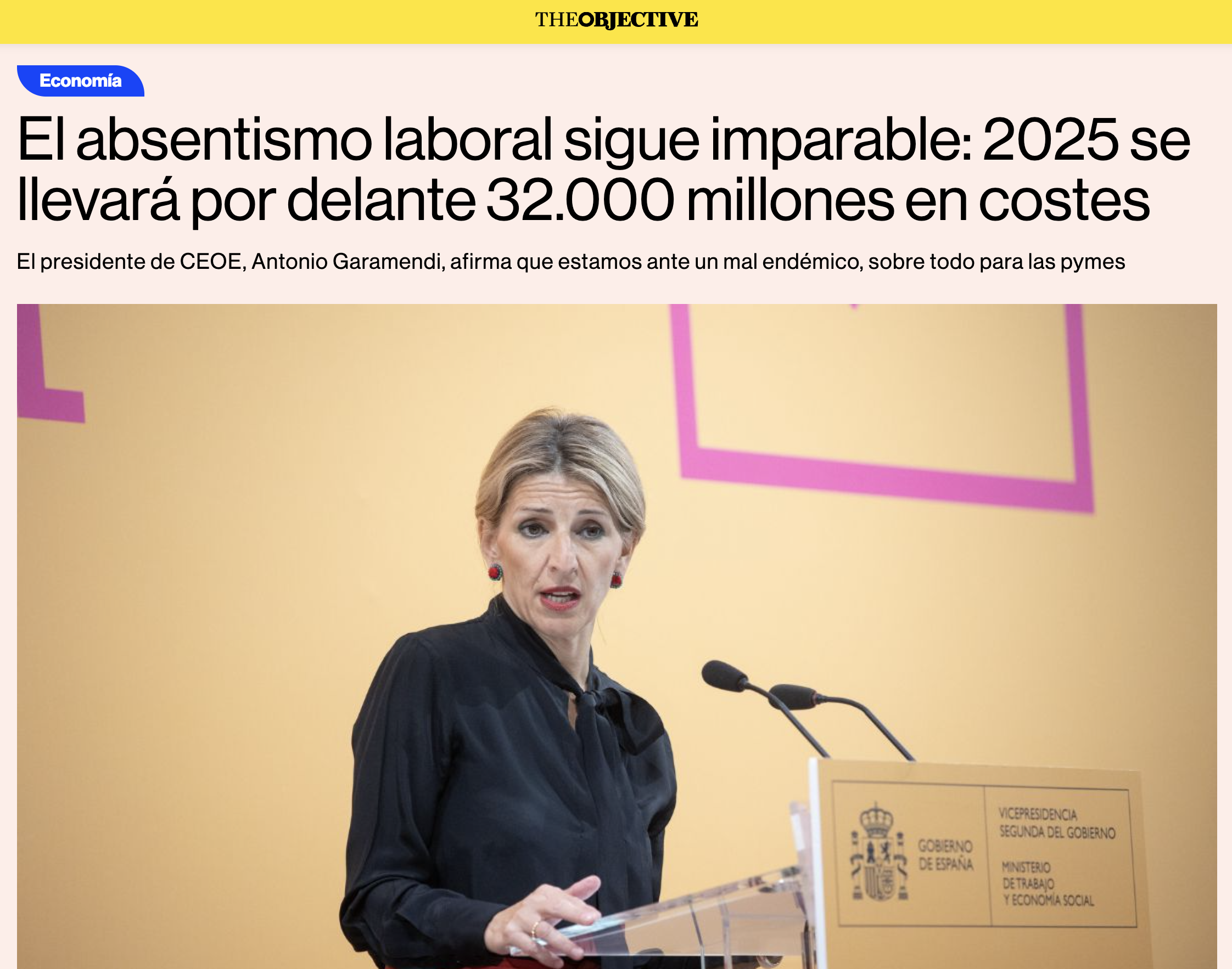Absentismo laboral: el coste silencioso que amenaza a las pymes